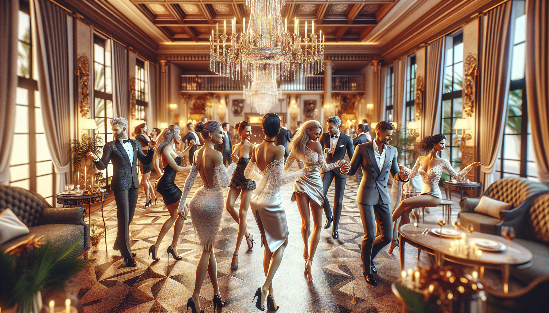 Christmas Day Dance Party in Palm Beach - Create Magical Moments with Gala Ballroom