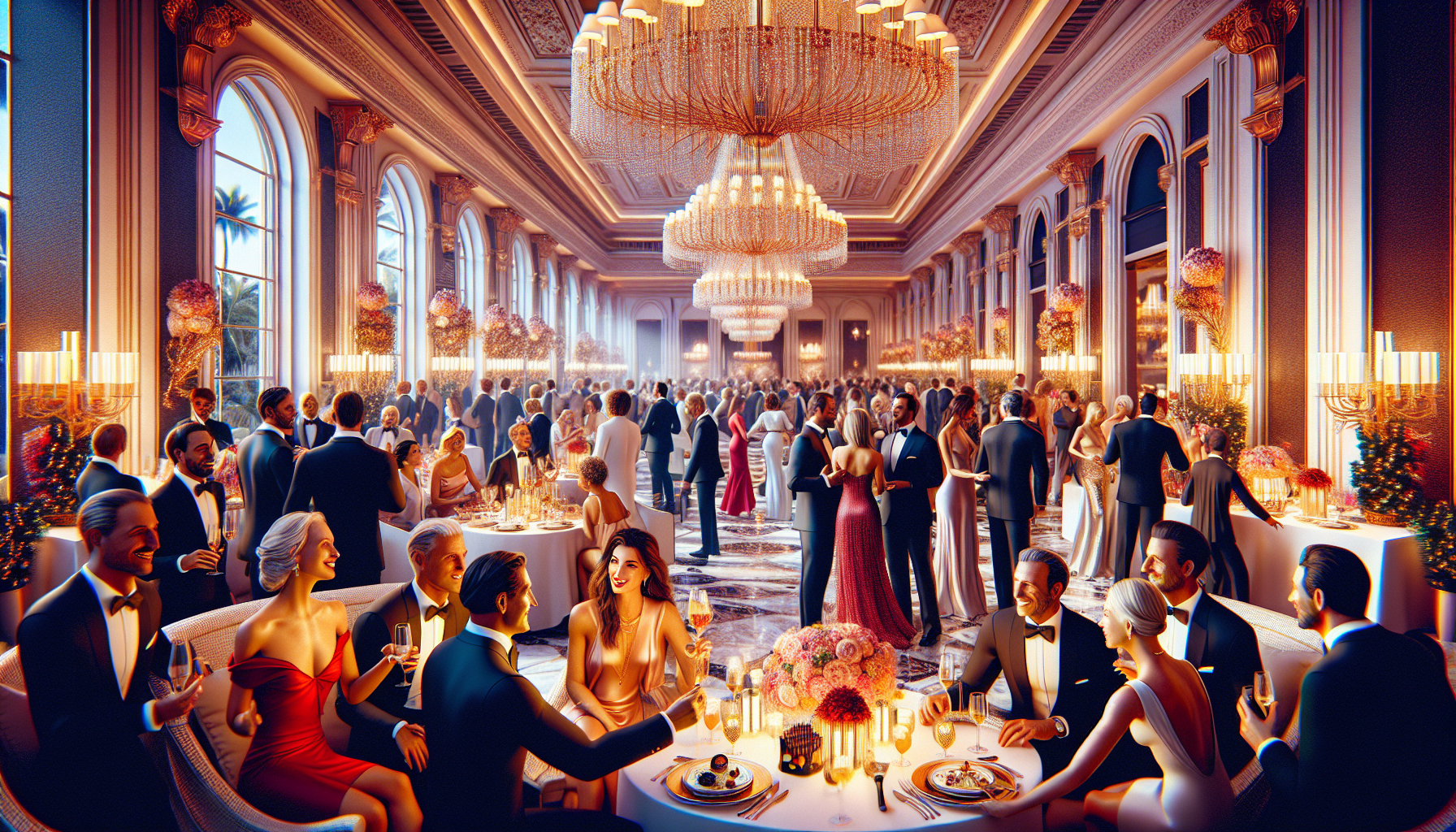 Group dance lessons as ice-breakers for corporate events in Palm Beach