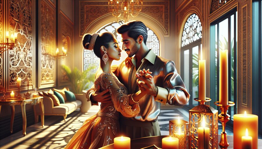 Couple dancing for stronger relationship