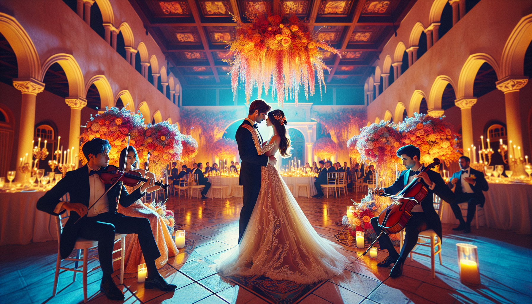 Dance-themed bridal shower in Palm Beach during spring