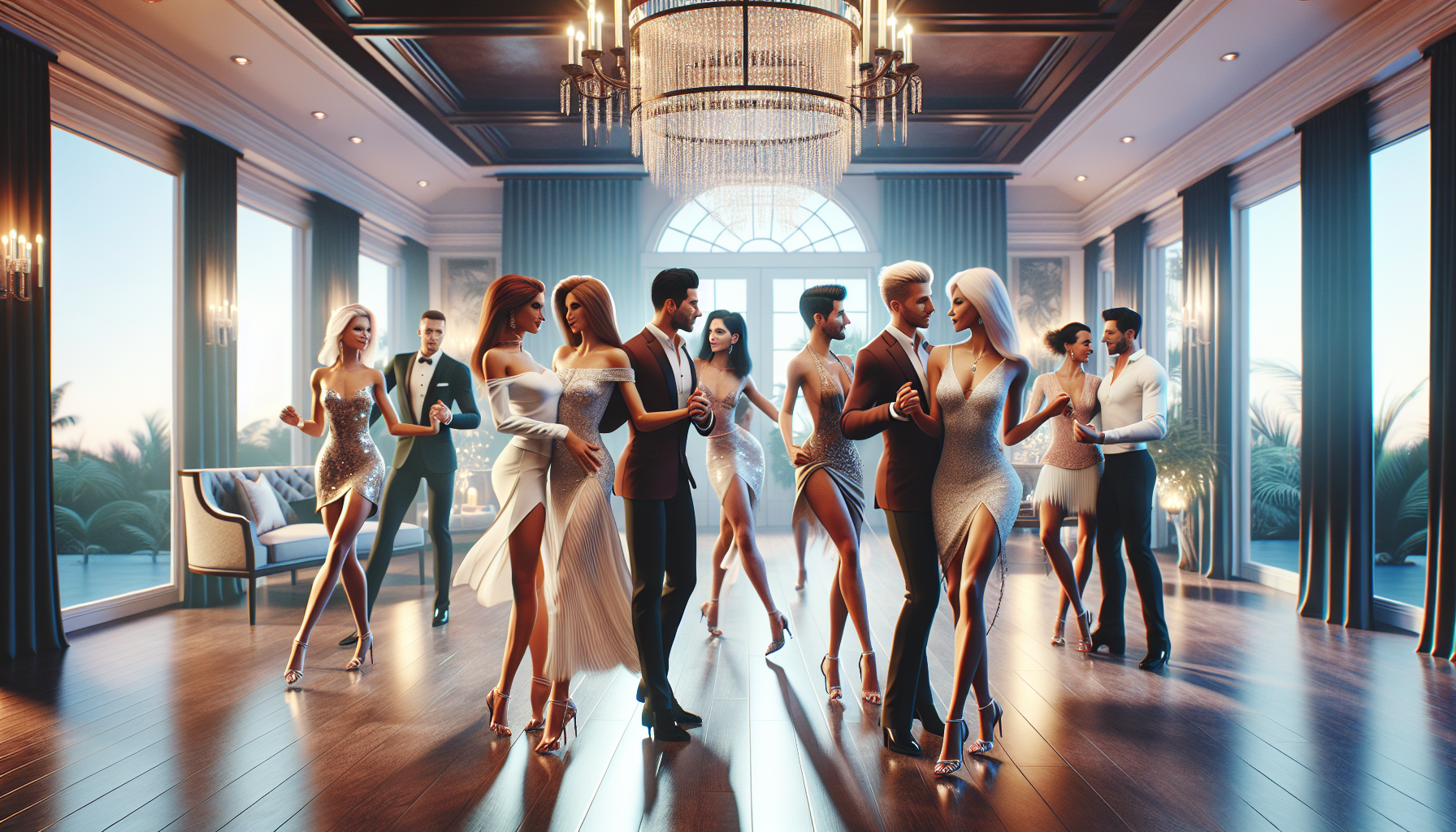 Dance-themed party ideas for milestone celebrations in Palm Beach