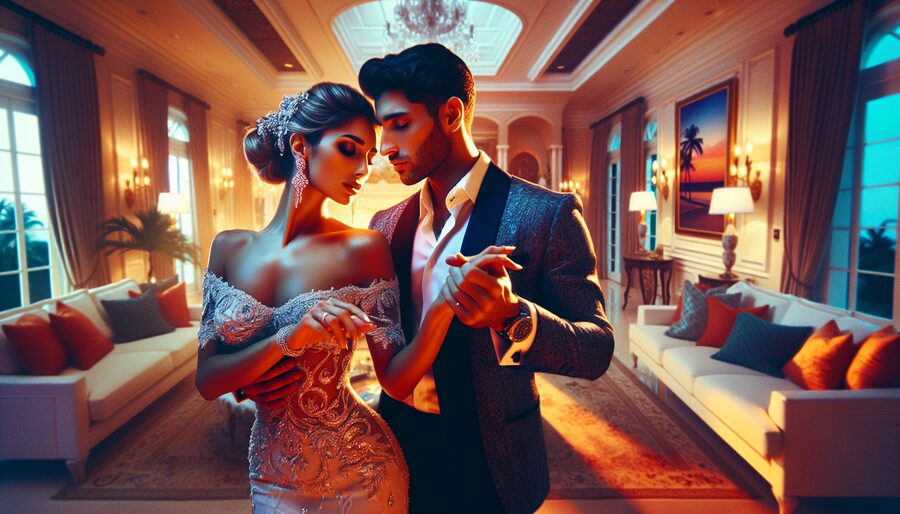 Couples dancing together in Palm Beach to strengthen their relationship