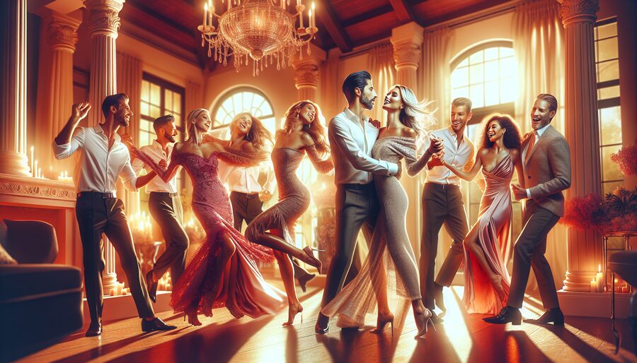 Galentine's Day dance lessons in South Florida at Gala Ballroom