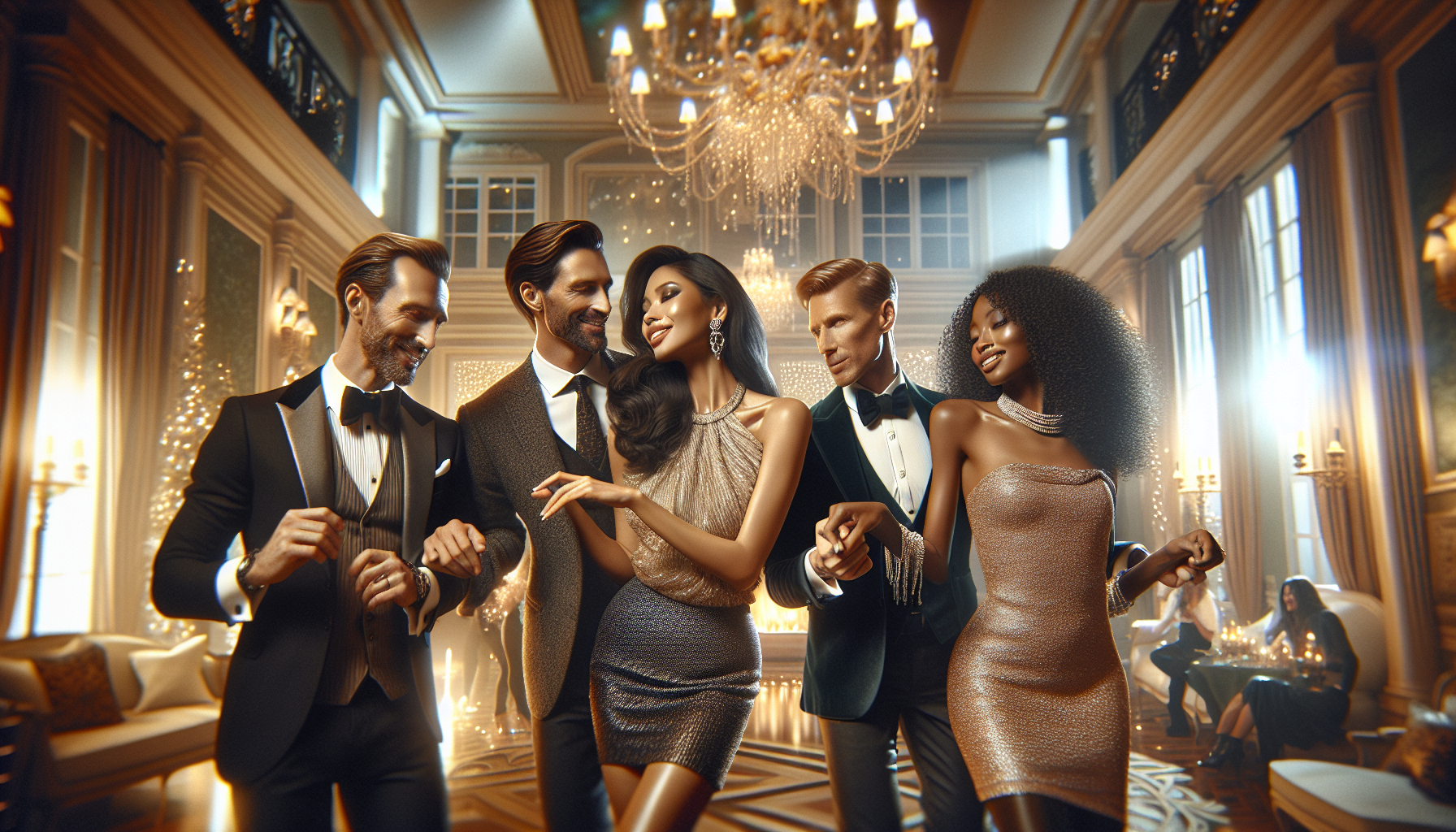 Group dance lessons in Palm Beach for holiday birthday parties