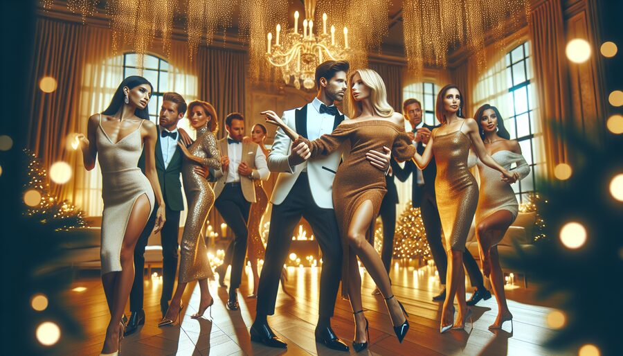 Group dance lessons at home in Palm Beach County for a memorable Christmas gift