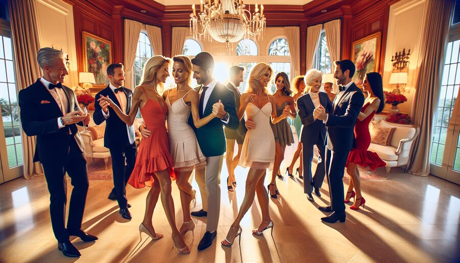 Luxury private in-home dance instruction in Palm Beach