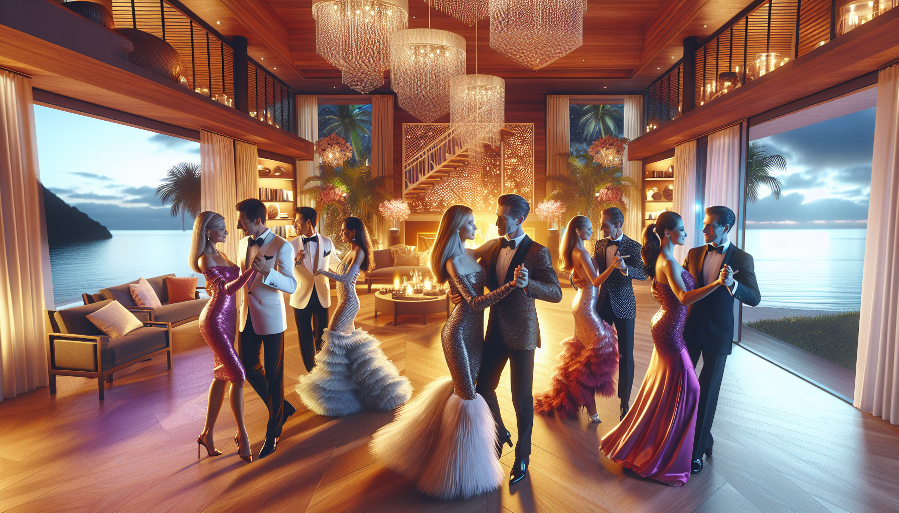 Quickstep dance lessons in Palm Beach for energetic house parties